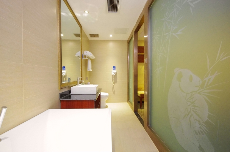 Bedroom 2, Panda Prince Hotel (Suining High-speed Railway Station), Suining