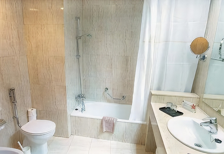 Bathroom 5, Hotel Riu Palace Palmeras - All Inclusive, Las Palmas
