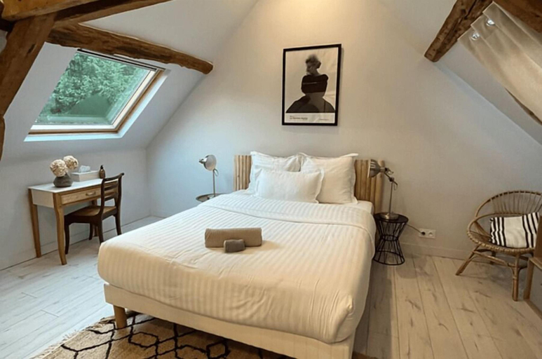 Bedroom 3, Le Petit Chateau de Conteville, Seine-Maritime