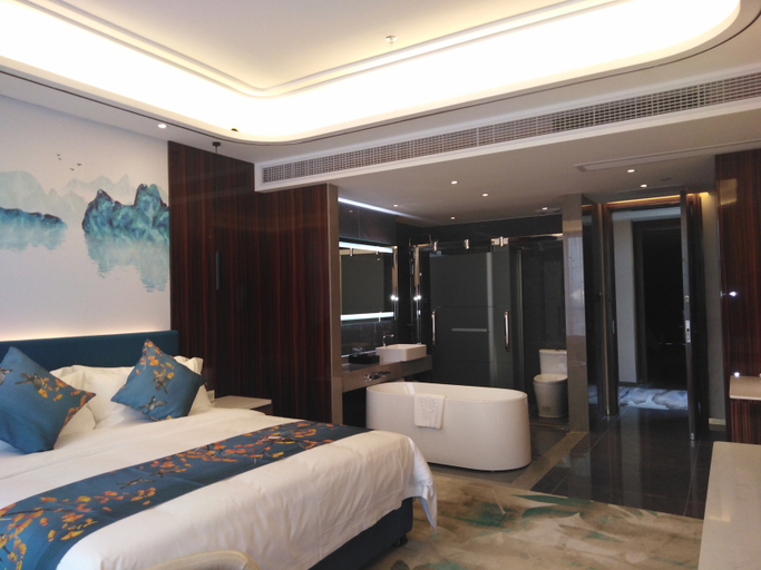 Bedroom 2, Jinhao International Hotel (Liuzhou Five-Star Pedestrian Street Diwang Xintiandi Branch), Liuzhou