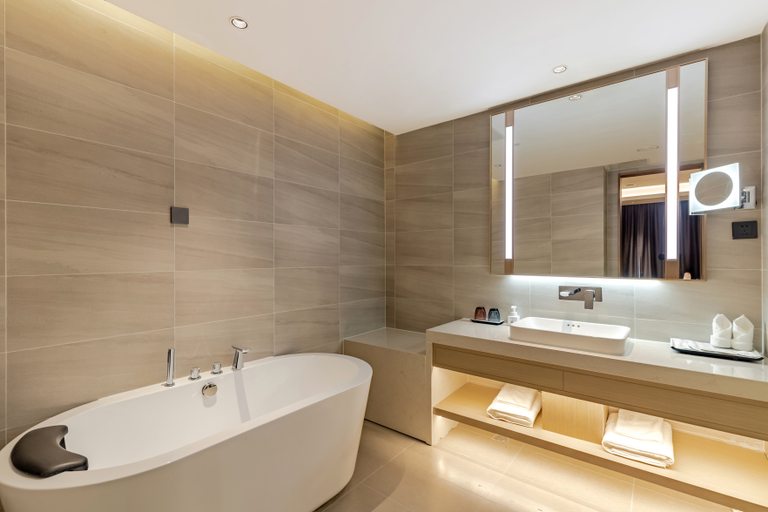 Bathroom 4, Lavande Hotel Lanzhou Anning District Zhonghai Plaza, Lanzhou