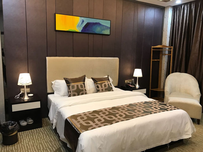 Bedroom, Lotus Lake Business Hotel (Longyan Wanda Branch), Longyan