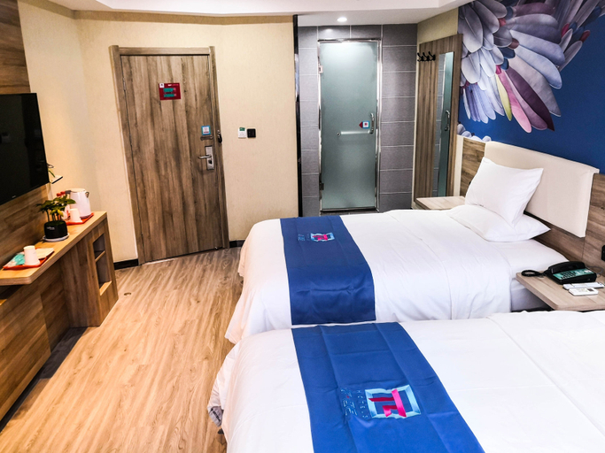 Bedroom 2, Pai Hotela Fuping Pinyang Avenue, Weinan