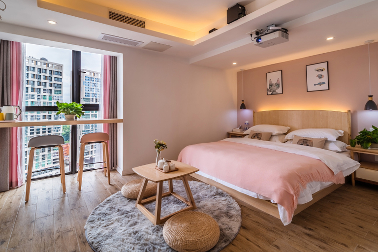 Bedroom, Huaman Theme Hotel, Guiyang