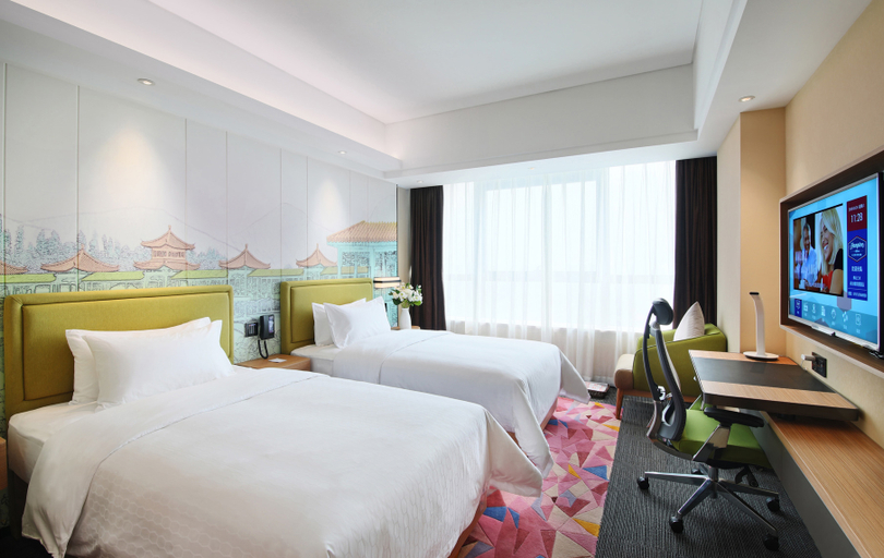 Bedroom 2, yinhao Hotel, Foshan