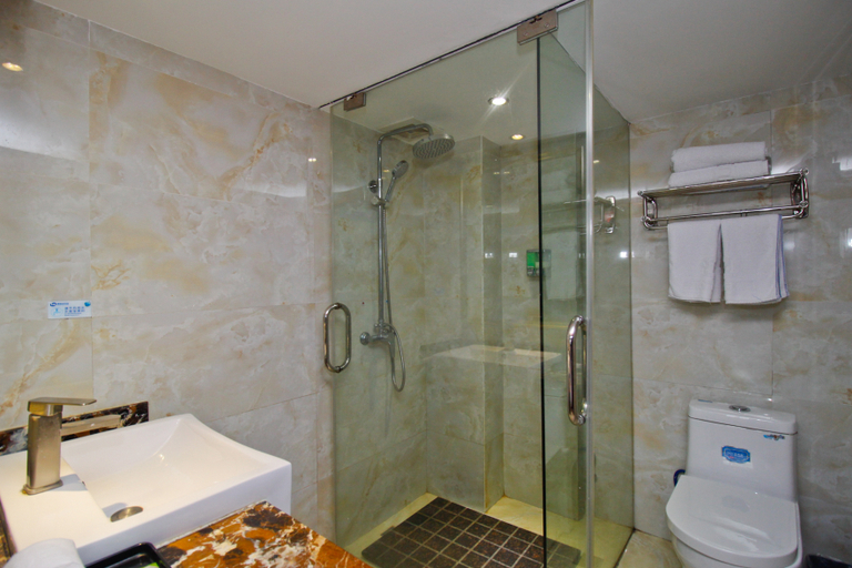 Bathroom 2, Weike Hotel Hefei Wuhu Road, Hefei