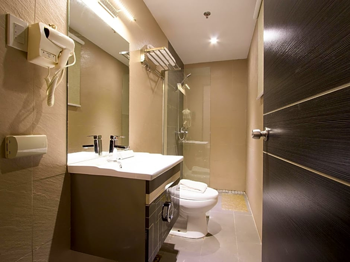 Bathroom 5, Hotel Fina, Tabaco City