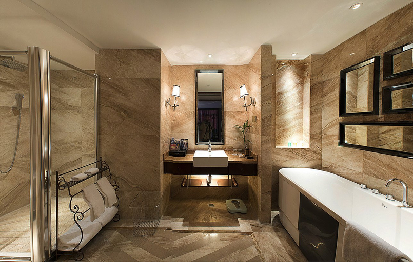 Bathroom 3, Boyue Hotel, Quzhou
