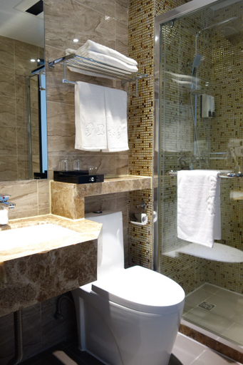 Bathroom 2, Homeinn（Shanghai Baoshan Hualing Road Gulang Road Subway Station Store）, Shanghai