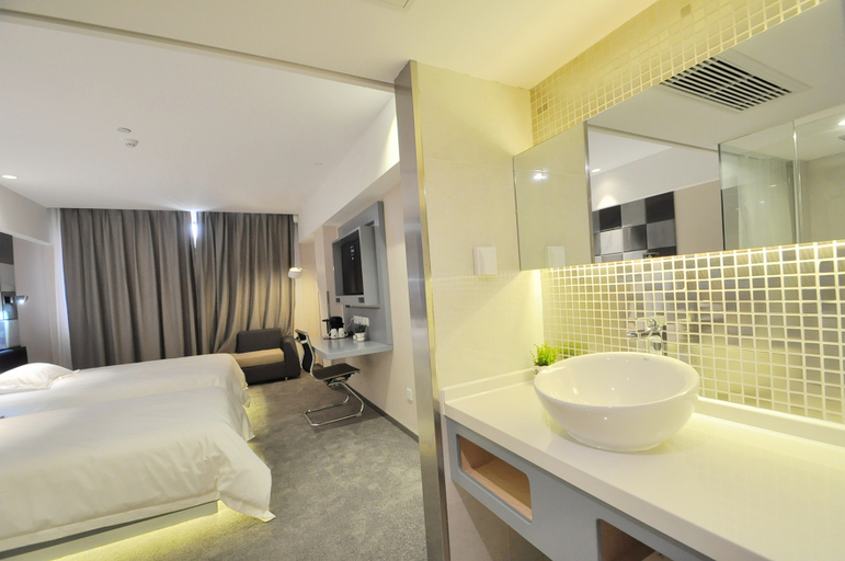 Bedroom, Zスマートホテル 南京(夫子廟秦淮河)(Zsmart智尚酒店(南京夫子庙秦淮河店)), Nanjing