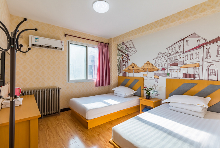 Bedroom 2, Homeinn Pebble Hotel (Beijing Sport University Shangdi), Beijing