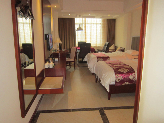 Bedroom 3, Jinjiang Inn Style Haikou Xiuying Port Coach Station Hotel, Haikou
