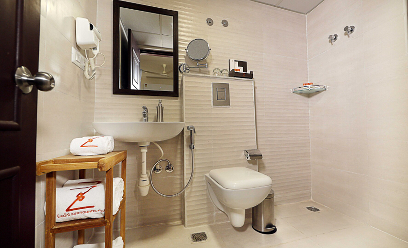 Bathroom 3, The Altruist Whitefield Hotel, Bangalore