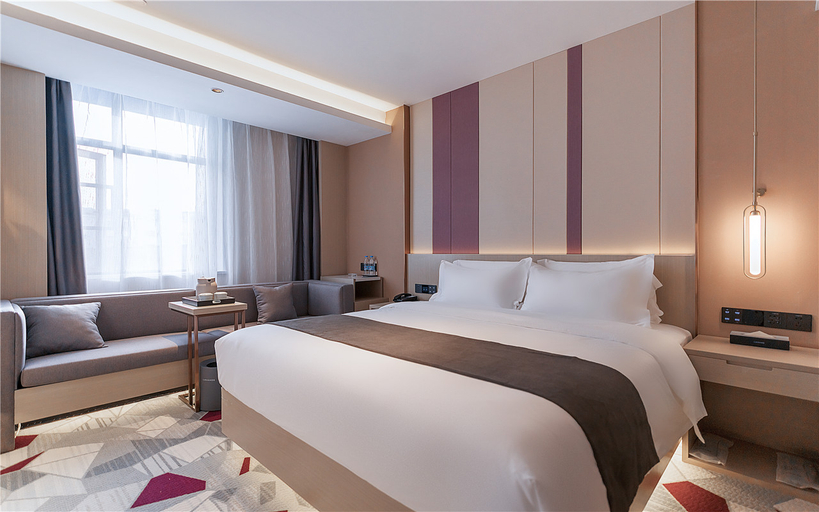 Bedroom 2, Lavande Hotel Shiyan Zhangwan District Qingnian Square, Shiyan