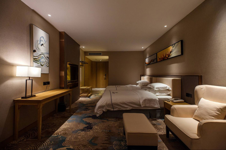 Bedroom, Bihai Yuntian Hotel, Xinyang