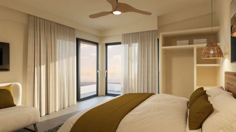 Bedroom 3, Elion Seaside by Anayia All Inclusive Resorts, Central Greece