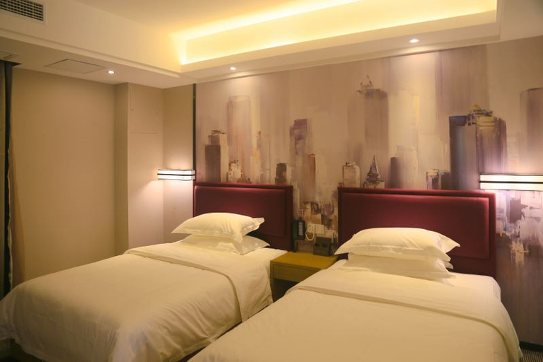 Bedroom 2, Homeinn Ripple Yun Hotel (Hefei Xueji Road), Hefei