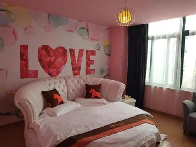 Bedroom 2, Junyi Hotel(Lujia Town Tongjing Road store), Suzhou