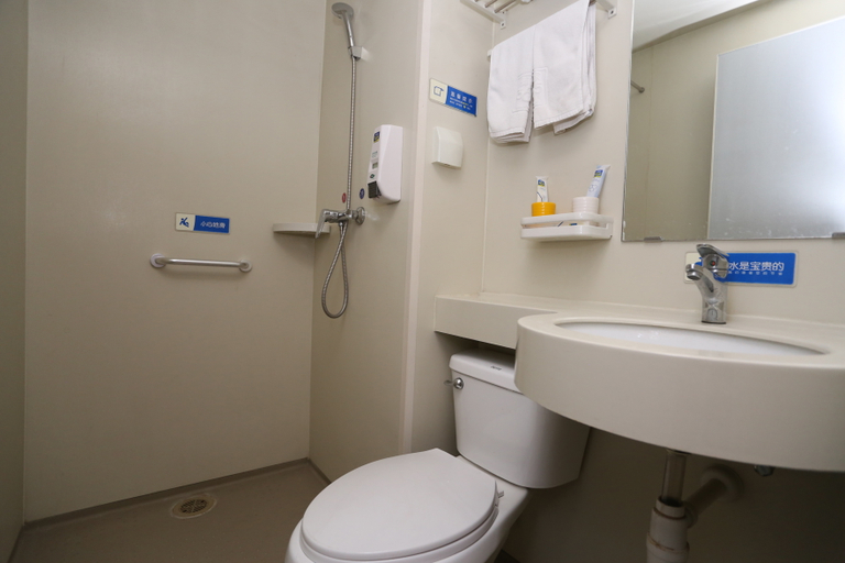 Bathroom 2, Eaka 365 Hotel Handan Matou Town Branch(驿家365连锁酒店(邯郸马头镇店)), Handan