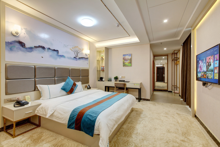 Bedroom 2, Le Jia Boutique Hotel, Dongguan