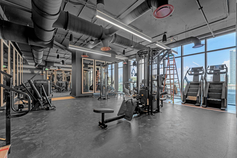 Fitness facility 4, Pied A Terre With Roof Pool, Miami-Dade