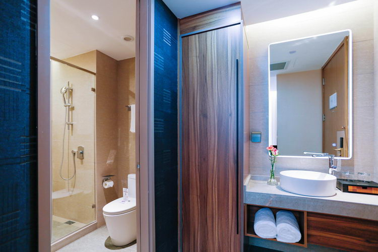 Bathroom 4, Atour X Hotel Hangzhou Binjiang Huoju Avenue, Hangzhou