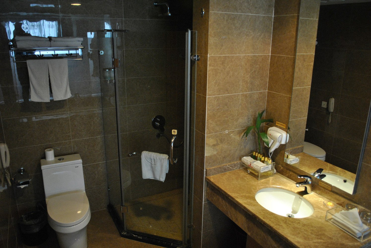 Bathroom 3, Yufeng International Hotel, Xiaogan