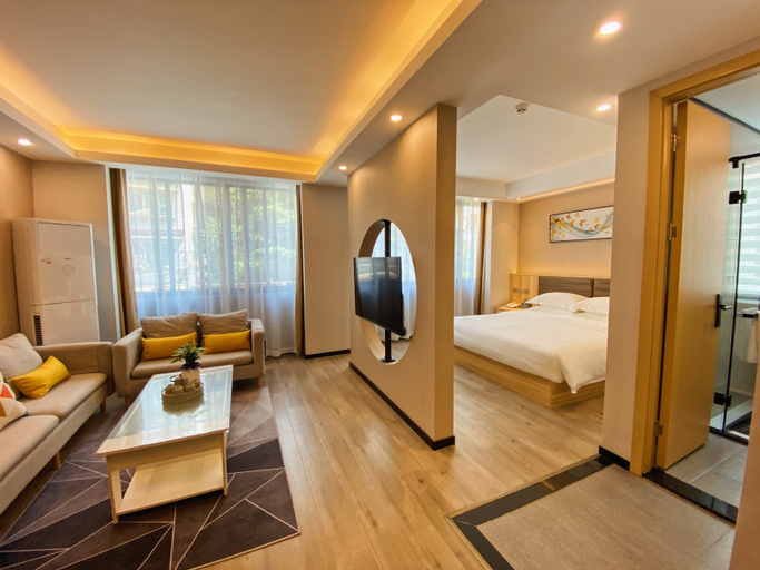 Bedroom, ホテル(ショッピングセンター), Guiyang