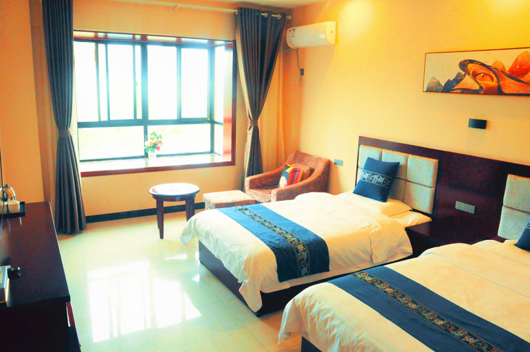 Bedroom 2, Taibaishanboyuesijijiari Hotel, Baoji