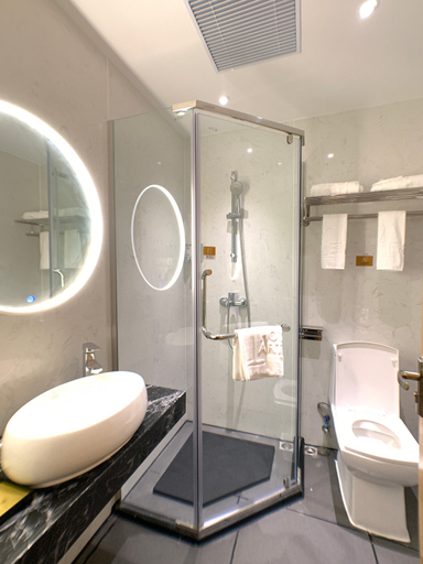 Bathroom 3, Yayuan Sungang Hotel, Shenzhen