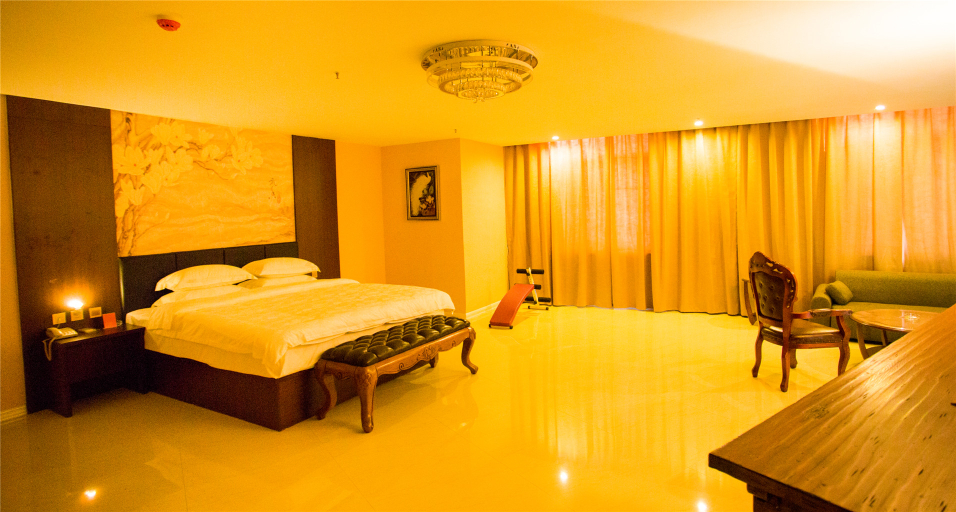 Bedroom, Zhaoyuan Shengboya Hotel, Yantai