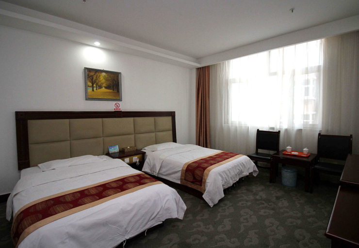 Bedroom 2, Bayannaoer Enron Business Hotel, Baynnur