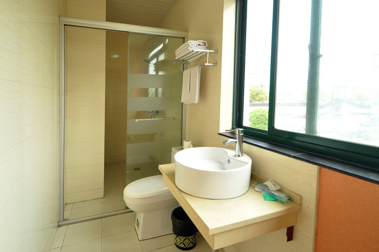 Bathroom 2, Dongwu Zhixing Business Hotel, Suzhou