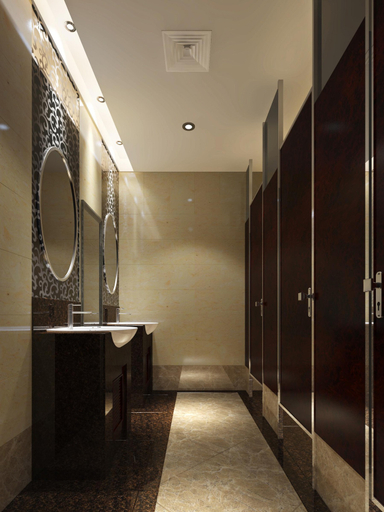 Bathroom 3, Dunhuang Silk Road Yiyuan Hotel, Jiuquan