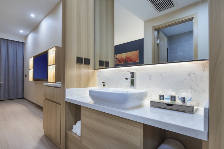 Bathroom 3, Hanting Hotel (Nanjing Shanxi Road Heping cinema store), Nanjing