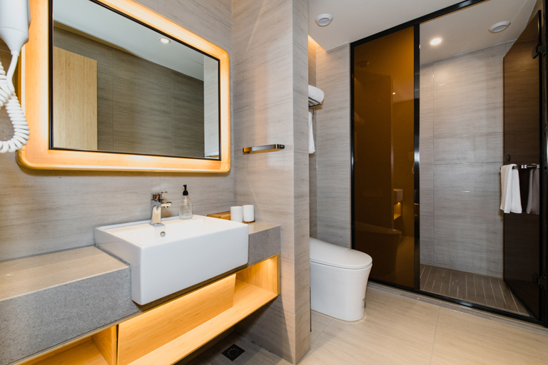 Bathroom 4, Ji Hotel Shaoxing Didang New Town, Shaoxing