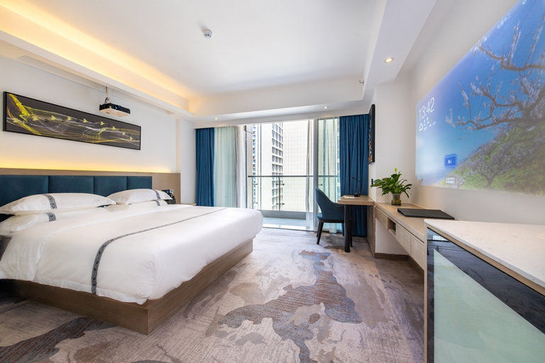 Bedroom 2, Lingju Boutique Hotel (Guiyang Convention and Exhibition City), Guiyang