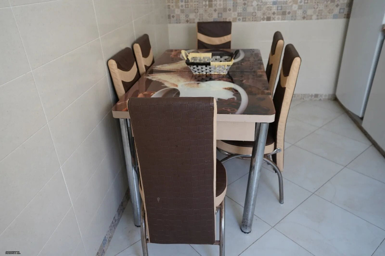 Dining room, Charming 2-bedroom Apartment With Pool View and Balcony, Tétouan
