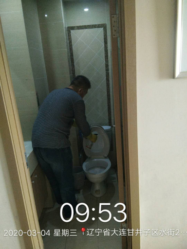 Bathroom, Dalian Yunhai Meidi Apartment Hotel, Dalian