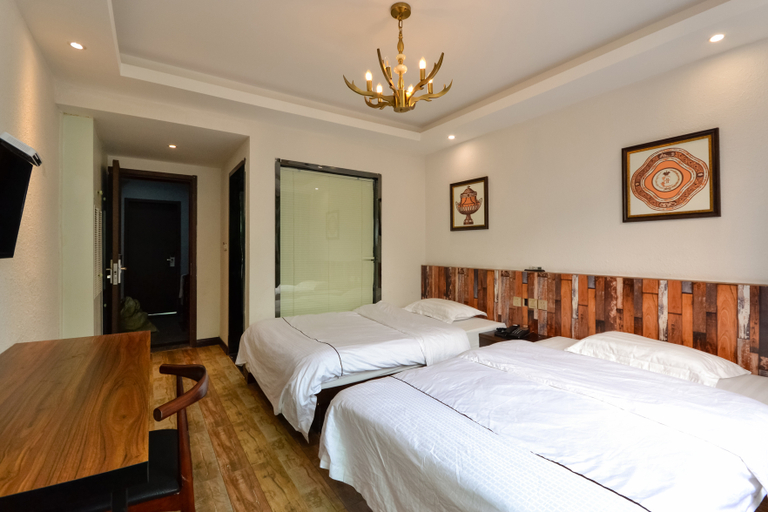 Bedroom 2, Taizhou mangrove bay hotel, Taizhou