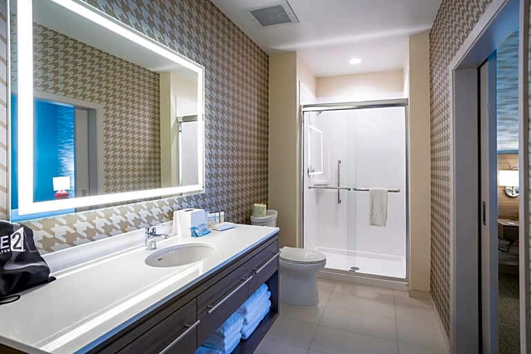 Bathroom 4, Home2 Suites by Hilton Pflugerville, Travis