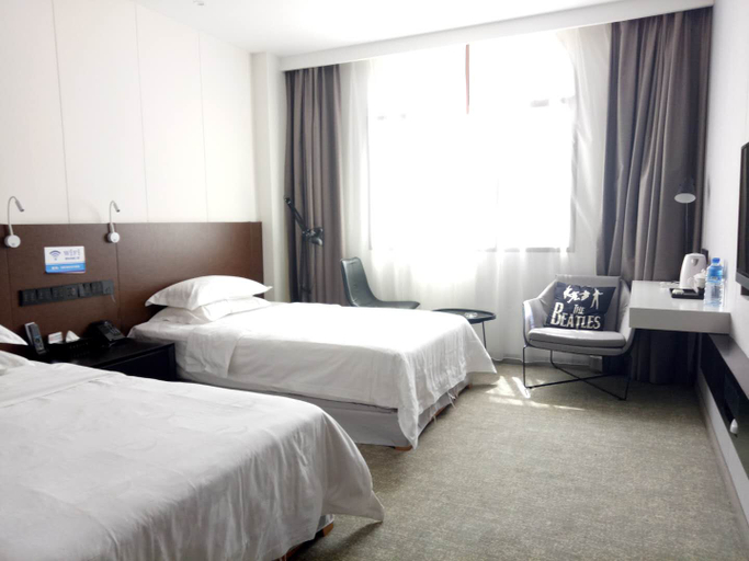Bedroom, Guiding Hongtu Business Hotel, Qiannan Buyei and Miao