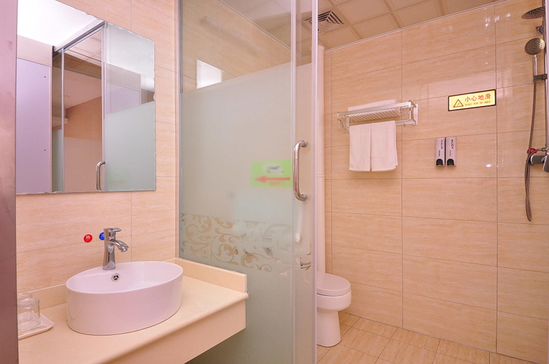 Bathroom, Yicheng Chain Hotel Jinan Lanxiang Road, Jinan