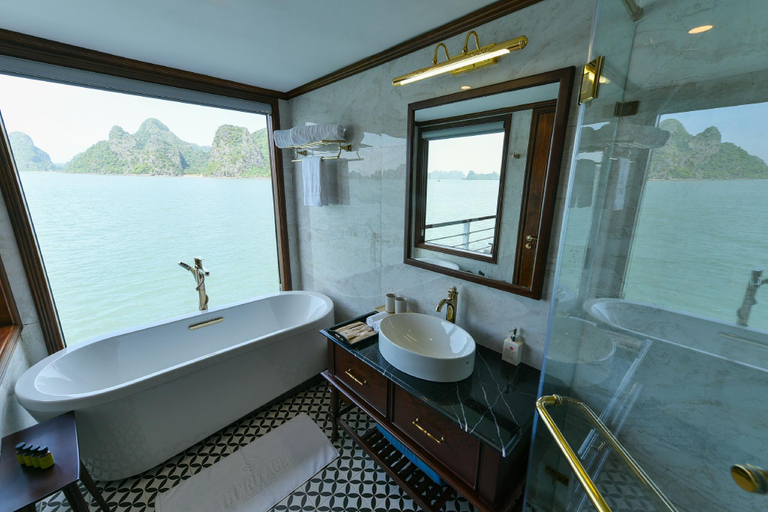 Bathroom 5, Heritage Cruises Binh Chuan Cat Ba Archipelago, Hạ Long