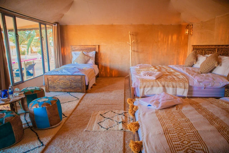 Bedroom 2, Morocco Luxury Desert Camp, Errachidia