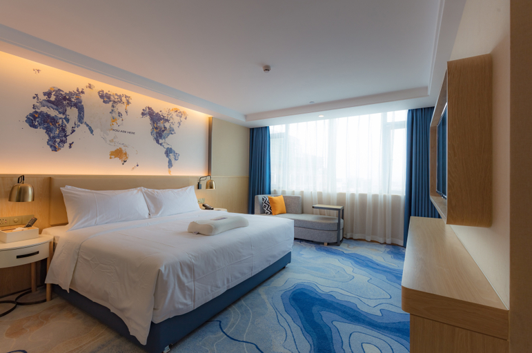 Bedroom 2, Kade International Hotel(Shijie flagship store), Dongguan