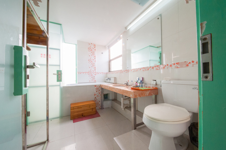 Bathroom 2, Yuejinghao Smart Hotel (Yancheng Dafeng Jinfeng South Street), Yancheng
