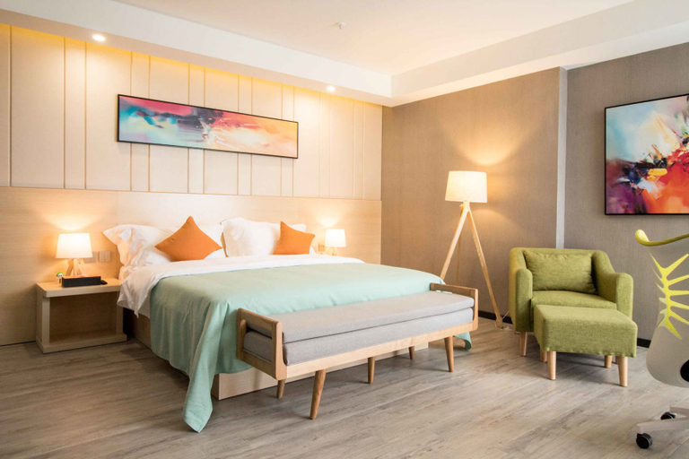 Bedroom 2, Yinglan Hotel, Mianyang