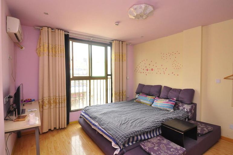 Bedroom 4, Jinan Dolphin Bay Theme Hotel (Zhangqiu University Town Head Office), Jinan