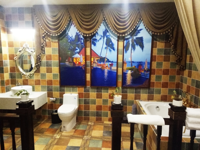 Bathroom 3, World Dream hotel(Beijing Dinghui Temple), Beijing